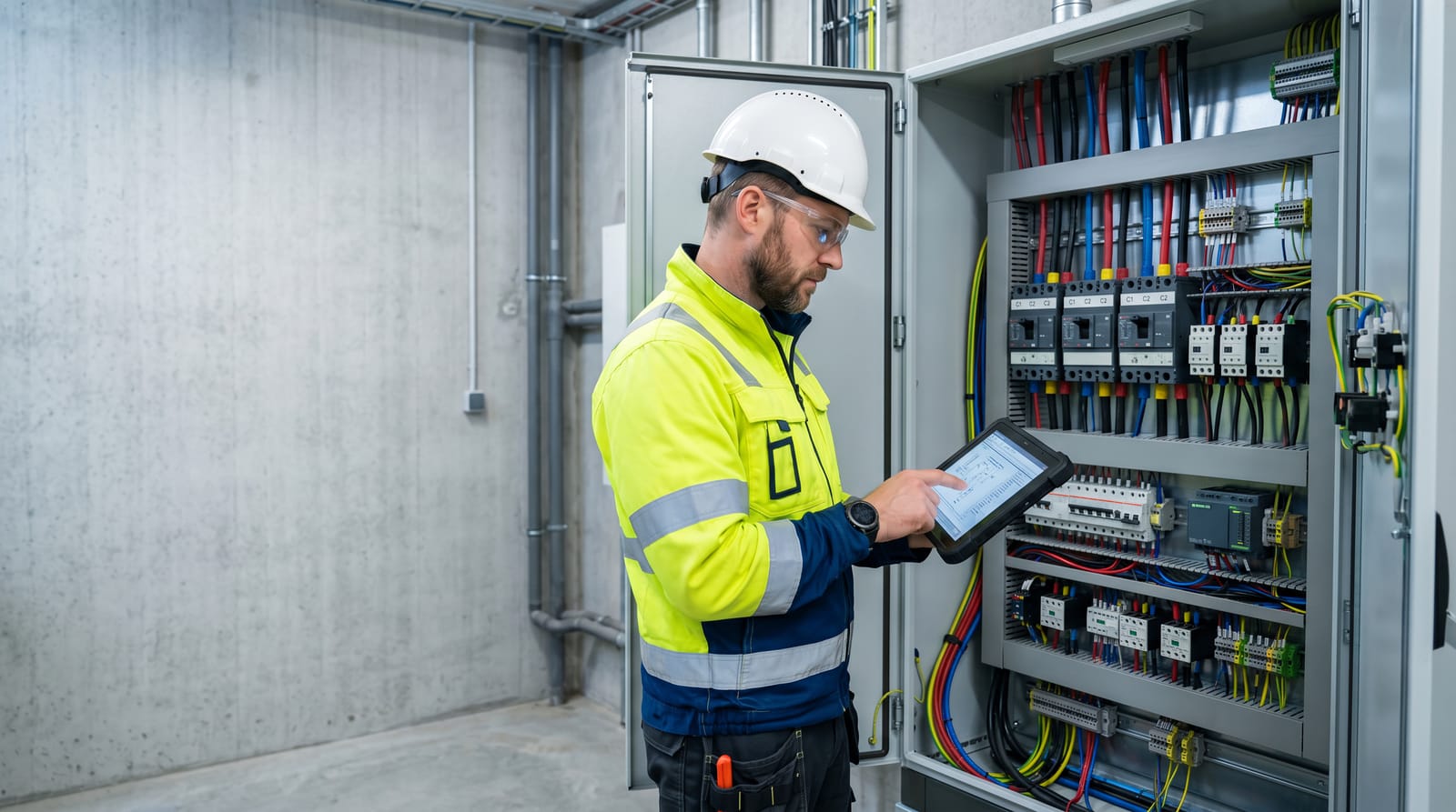 Electrical control panel built by Signal